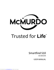 mcmurdo Smartfind S10 User Manual