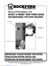 Rockford Fosgate DETECT-A-FINGER RKC-500 Series Installation Manual