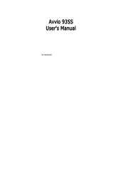 Avvio 935S User Manual