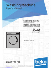 Beko WTV 6502 B0S User Manual