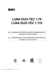 Baxi LUNA DUO-TEC 1.70 User Manual