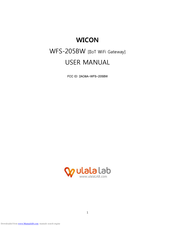 UlalaLAB WFS-205BW User Manual