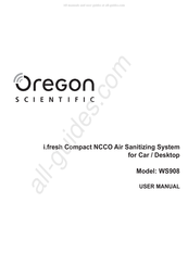 Oregon Scientific WS908 User Manual