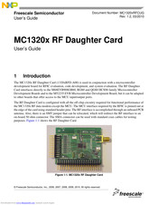 NXP Semiconductors MC1320 Series User Manual