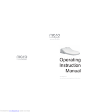Maro DI600 Operating Instructions Manual