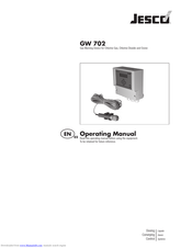 Jesco GW 702 Operating Manual