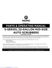 Pacific Floorcare S-SERIES Parts & Operating Manual