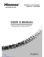 Hisense LTDN40V86MH User Manual