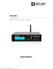 Ecler essentials ePLAYER1 User Manual