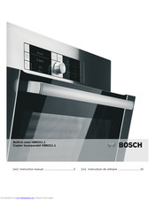 Bosch HBN311.1 Instruction Manual