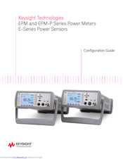 Keysight Technologies EPM-P Series Configuration Manual
