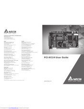Delta Electronics PCI-M324 User Manual
