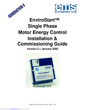 EMS EnviroStart Installation & Commissioning Manual