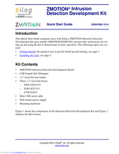 ZiLOG ZMOTIONS200ZCOG Quick Start Manual
