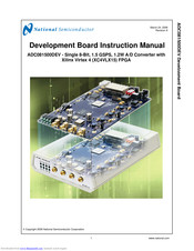 National Semiconductor ADC081500DEV Instruction Manual