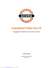 Acura Embedded Systems PowerBrick Ultra Plus V3 User Manual