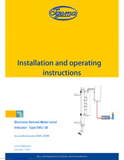 Igema EWLI-3B Installation And Operation Instruction Manual