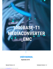 Technica Engineering 1000BASE-T1 MediaConverter_EMC User Manual
