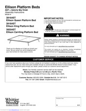 Whittier Wood Furniture 3916AST Assembly Instructions Manual