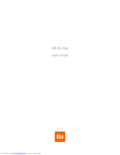 Xiaomi Mi 8 Lite User Manual