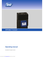 SYR Safe-T Connect Operating Manual