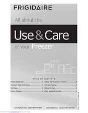 Frigidaire FFFU06M1TW Use & Care Manual