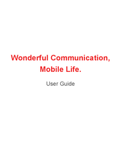 Huawei U7519 User Manual
