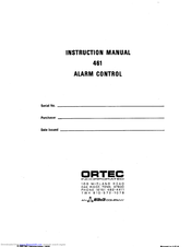 ORTEC 461 Instruction Manual