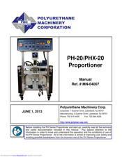 PMC PH Series User Manual