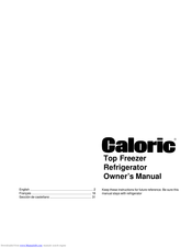 Caloric GTW21B2W Repair Manual