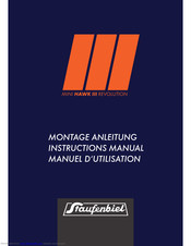 Staufenbiel MINI HAWK III. Instruction Manual