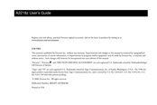 Ericsson A2218Z User Manual