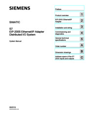Siemens SIMATIC S7 EIP-200S System Manual