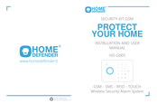 HomeDefender HD-G005 Installation And User Manual