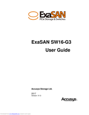 Accusys ExaSAN SW16-G3 User Manual