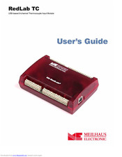 Meilhaus Electronic RedLab TC User Manual