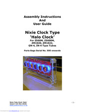 PV Electronics Halo Clock Assembly Instructions And User Manual