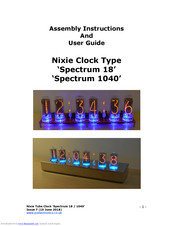 PV Electronics Spectrum 18 Assembly Instructions And User Manual