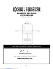 Rocking J Rotissierie RJR0111058 User Manual