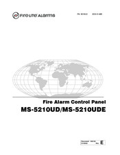 Fire-Lite Alarms MS-5210UDE Manual