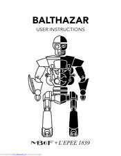 L’EPEE 1839 BALTHAZAR User Instructions