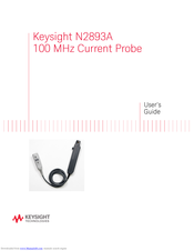 Keysight Technologies N2893A User Manual