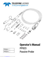Teledyne Lecroy PP023 Operating Manual