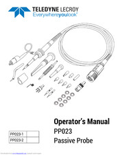 Teledyne Lecroy PP023-2 Operating Manual