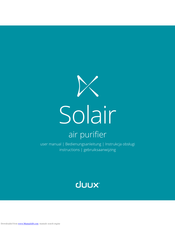 Duux Solair User Manual