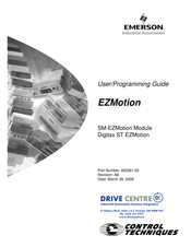 Emerson EZMotion User Manual