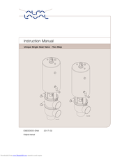 Alfa Laval Unique Single Seat Valve Instruction Manual