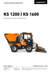 Kugelmann Maschinenbau KS 1600 Operating Instructions Manual
