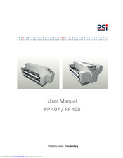 PSI Matrix PP 408 User Manual
