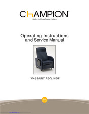 Champion PASSAGE Operating Instructions And Service Manual